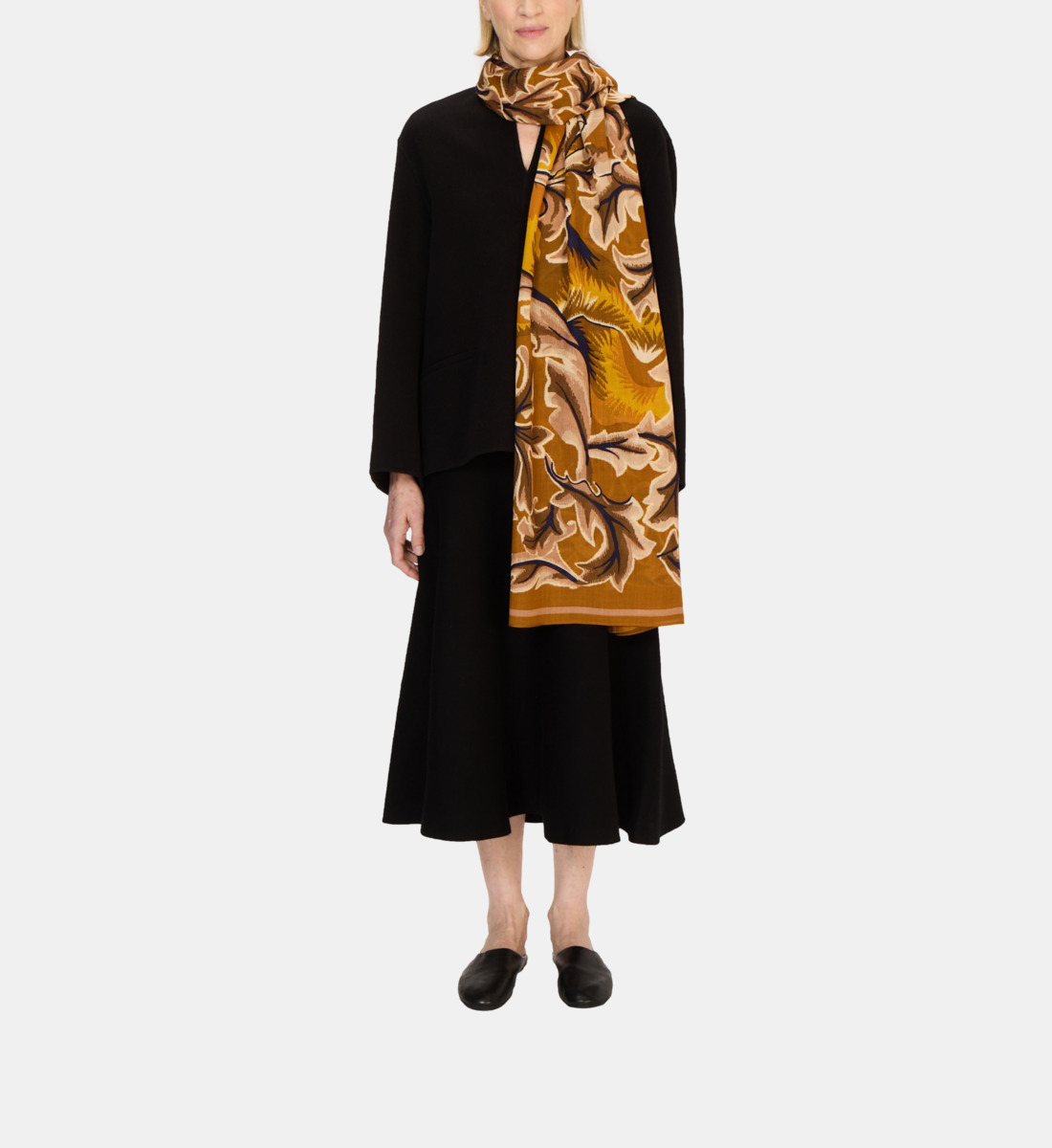 Écharpe En Laine Léonard – Multicouleur Pour Homme, Style Élégant Et Chaud