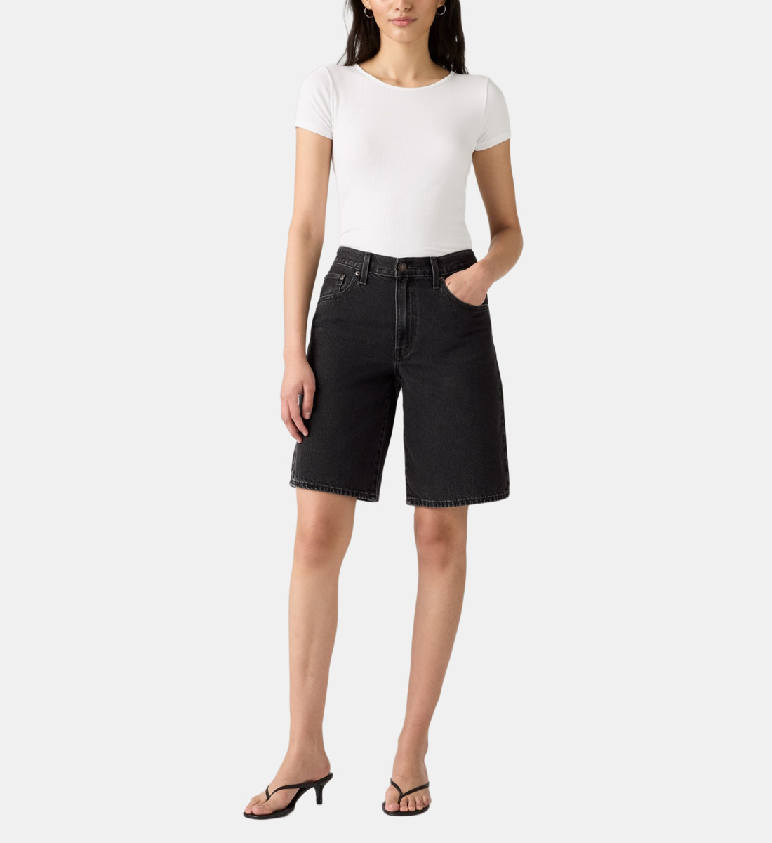 Bermuda En Cuir Pour Femme Pour Un Look Décontracté
