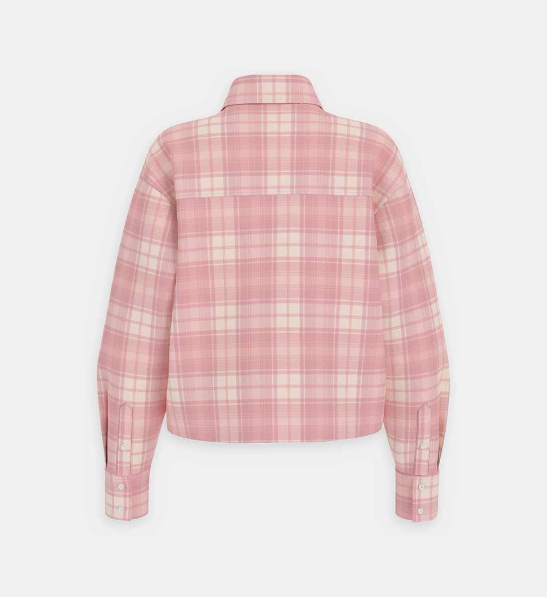 Chemise à Carreaux Rose GAASTRA Pour Femme - Taille S - Coton - Neuf Avec Étiquettes
