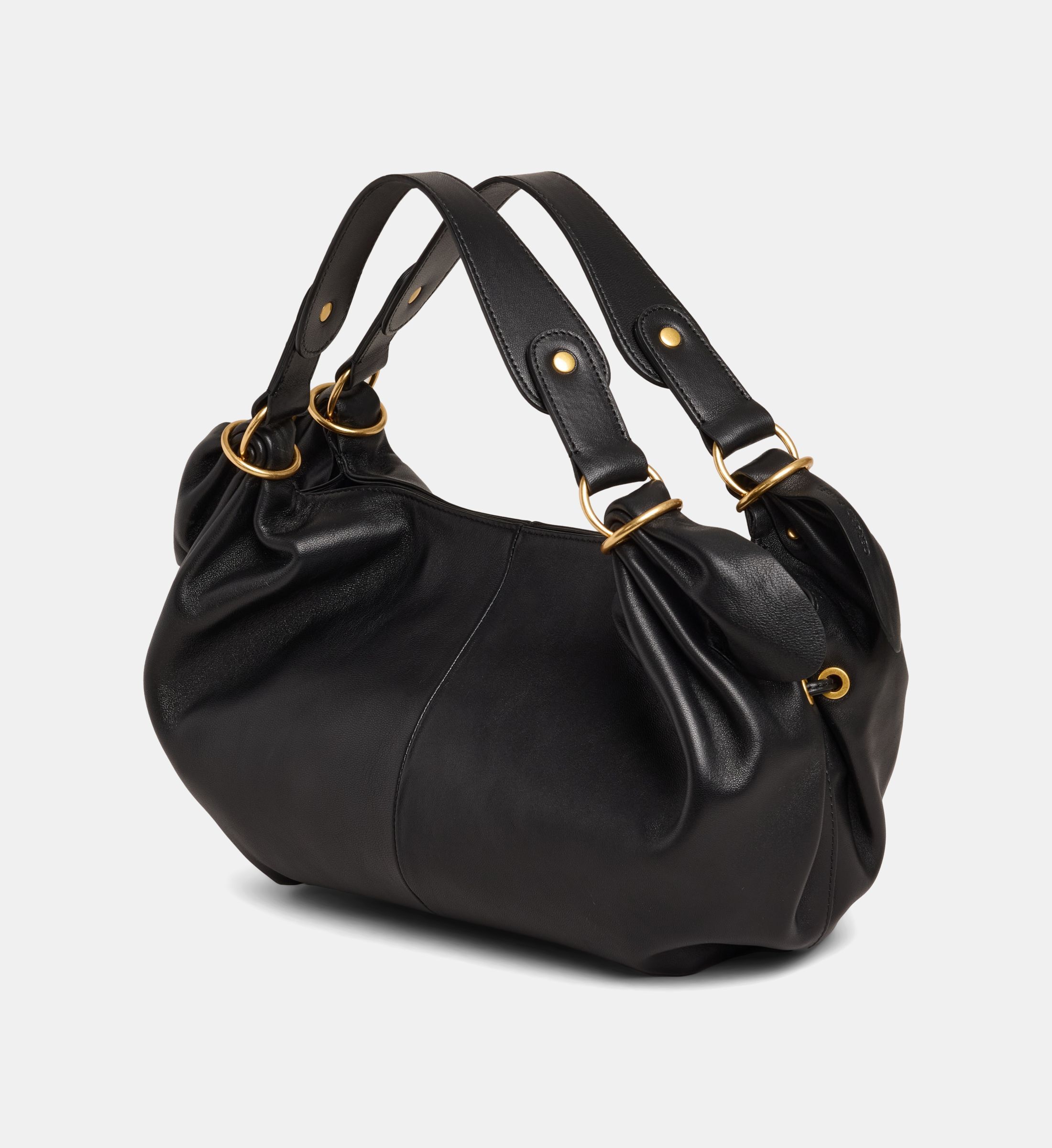 Sac Mini Gérard Darel En Cuir - Occasion - Taille Mini, Couleur Cuir Naturel - Marque Française
