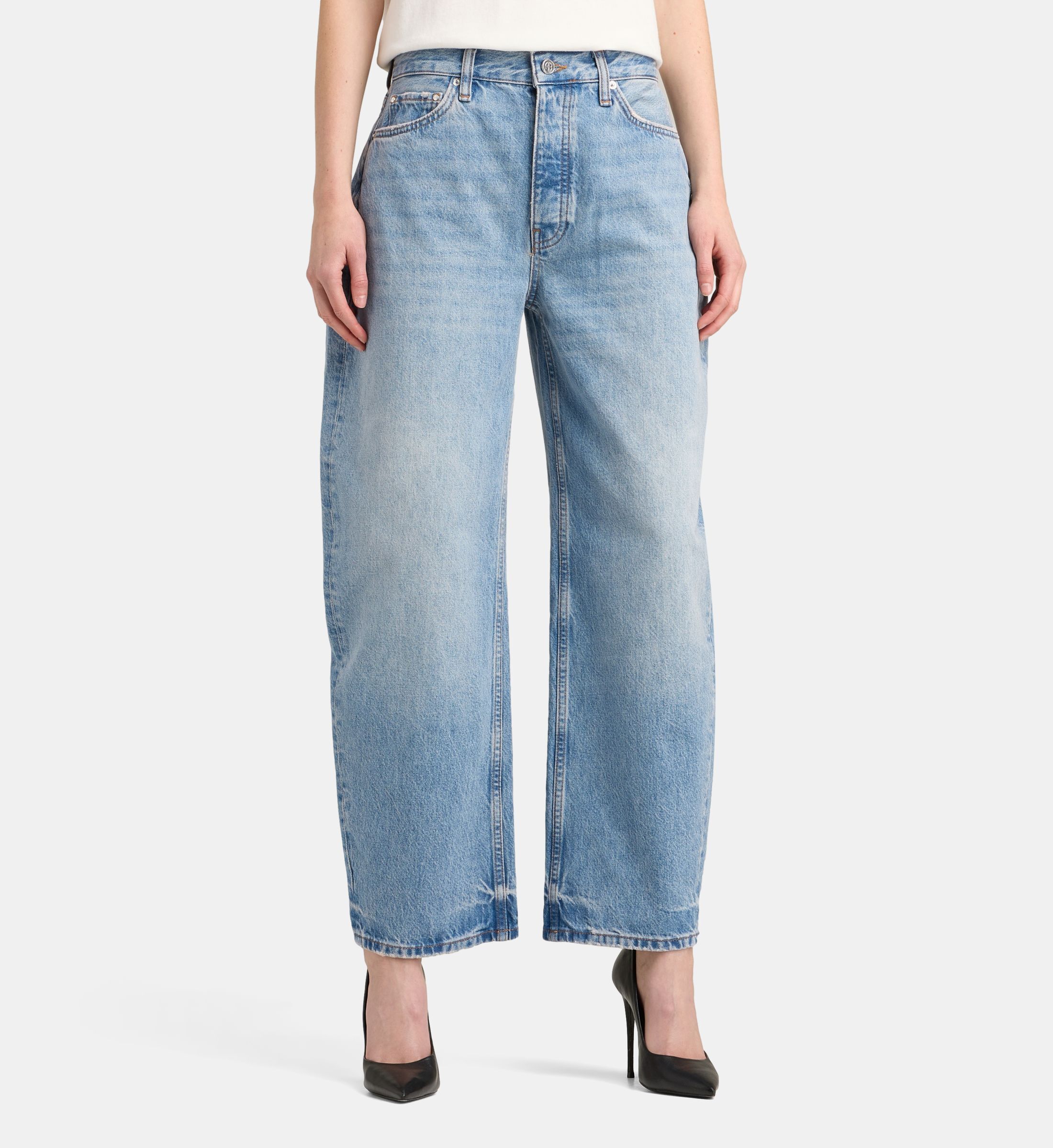 Jean Pour Femme En Denim - Taille 44 - Occasion Très Bon état