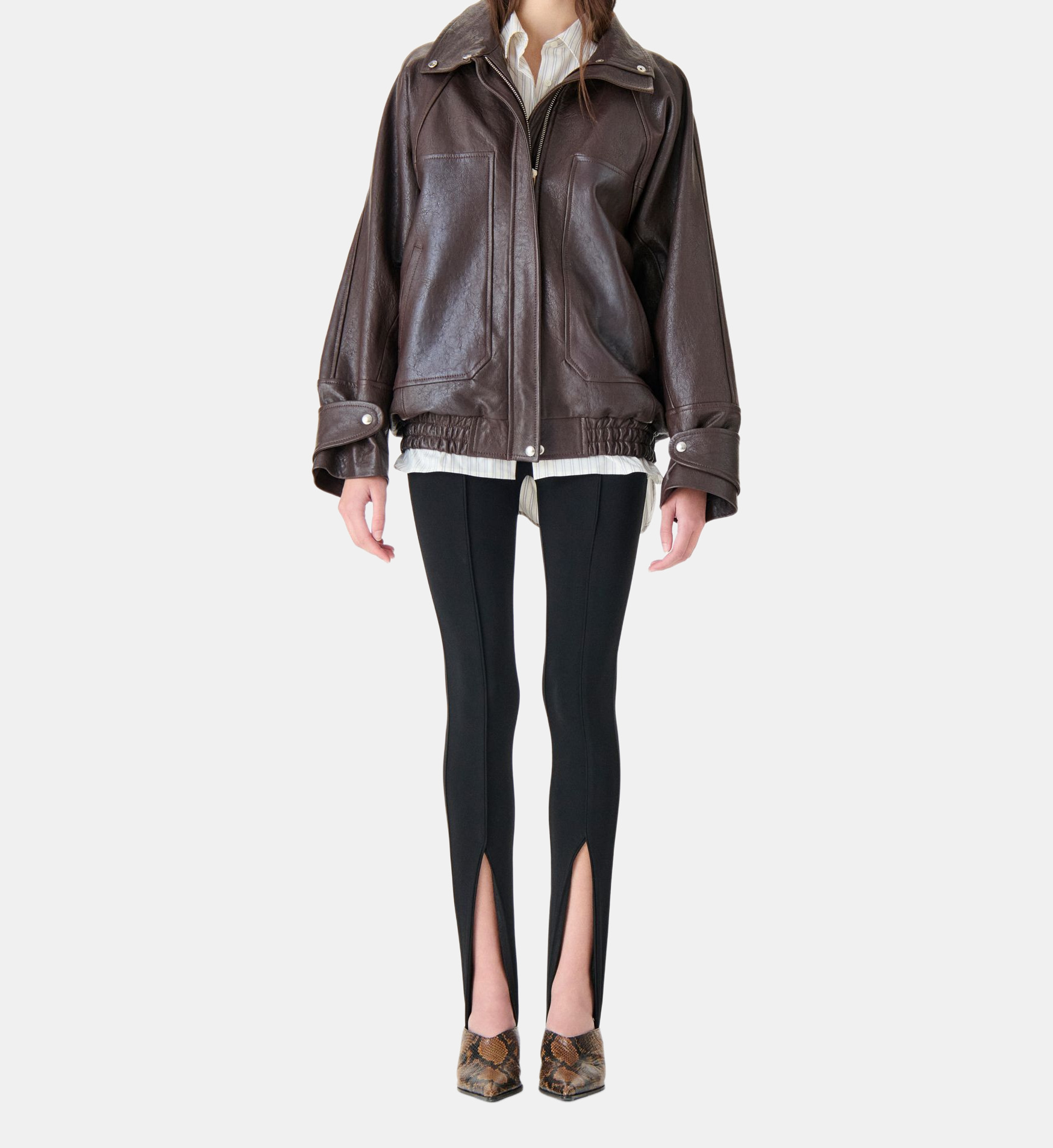 Veste Blazer IRO Luna - Texture Noire Et Blanche - Taille 36 - Occasion Très Bon état