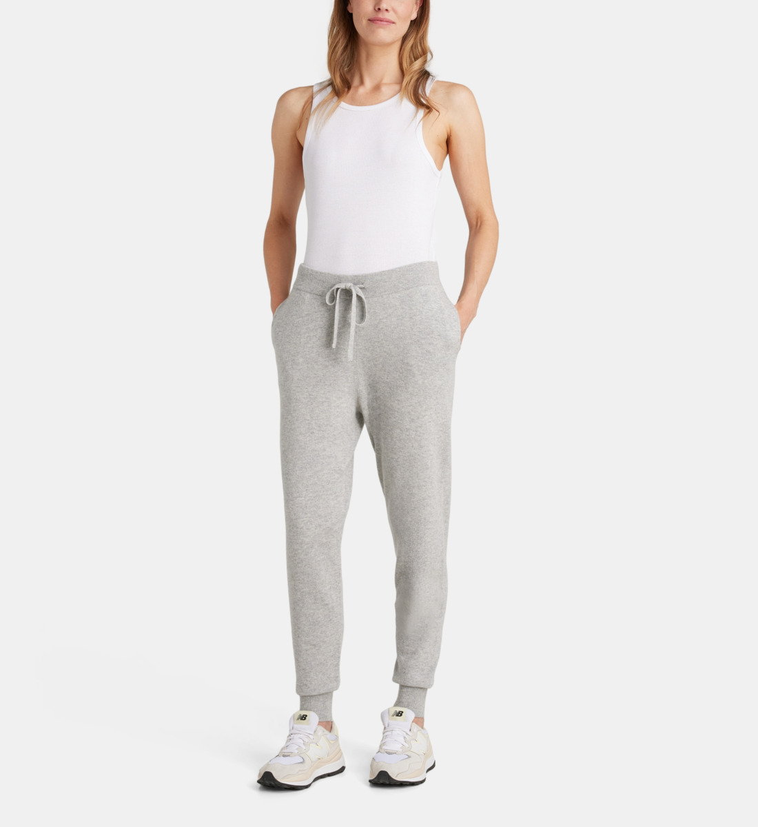 Pantalon De Loisirs Pour Femme Academy 18 - Taille Haute, Jambe Droite, élastique Avec Cordon