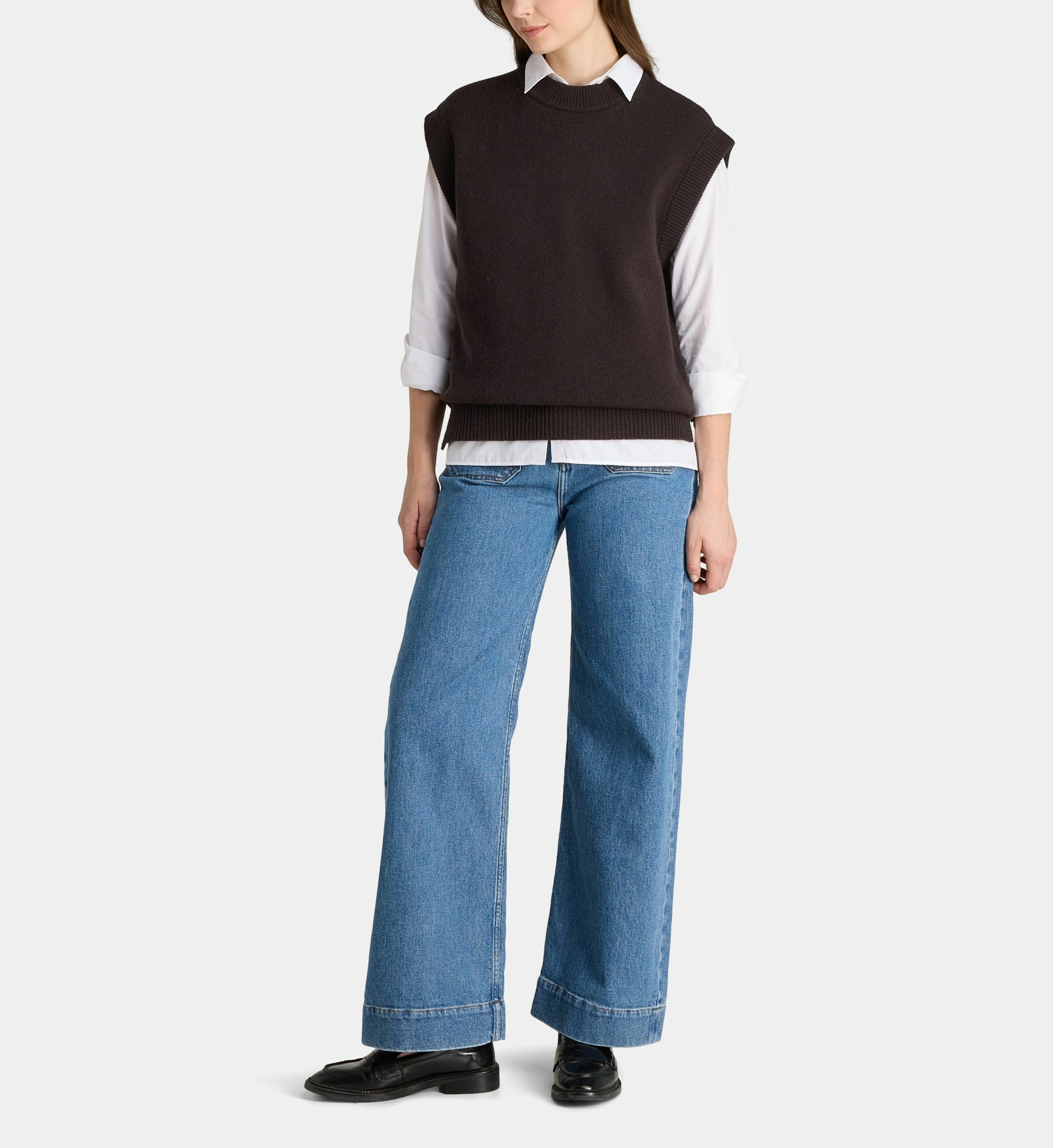 Pull Léger Femme Galeries Lafayette - Taille XL - Manches Dolman En Viscose - Peu Porté