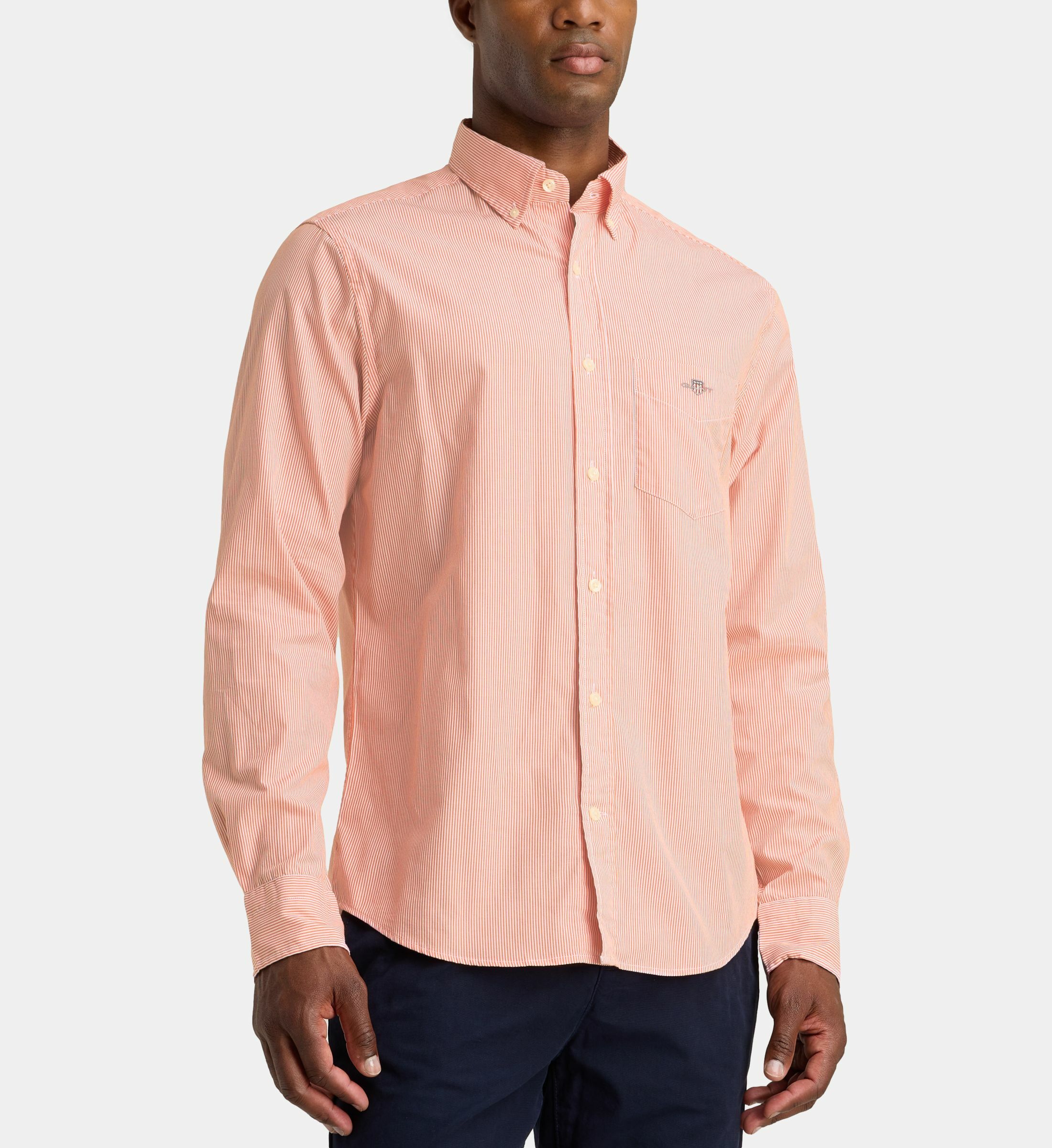 Chemise Homme GANT Taille S - Manches Longues, Coton, Coupe Régulière | Occasion En Très Bon état