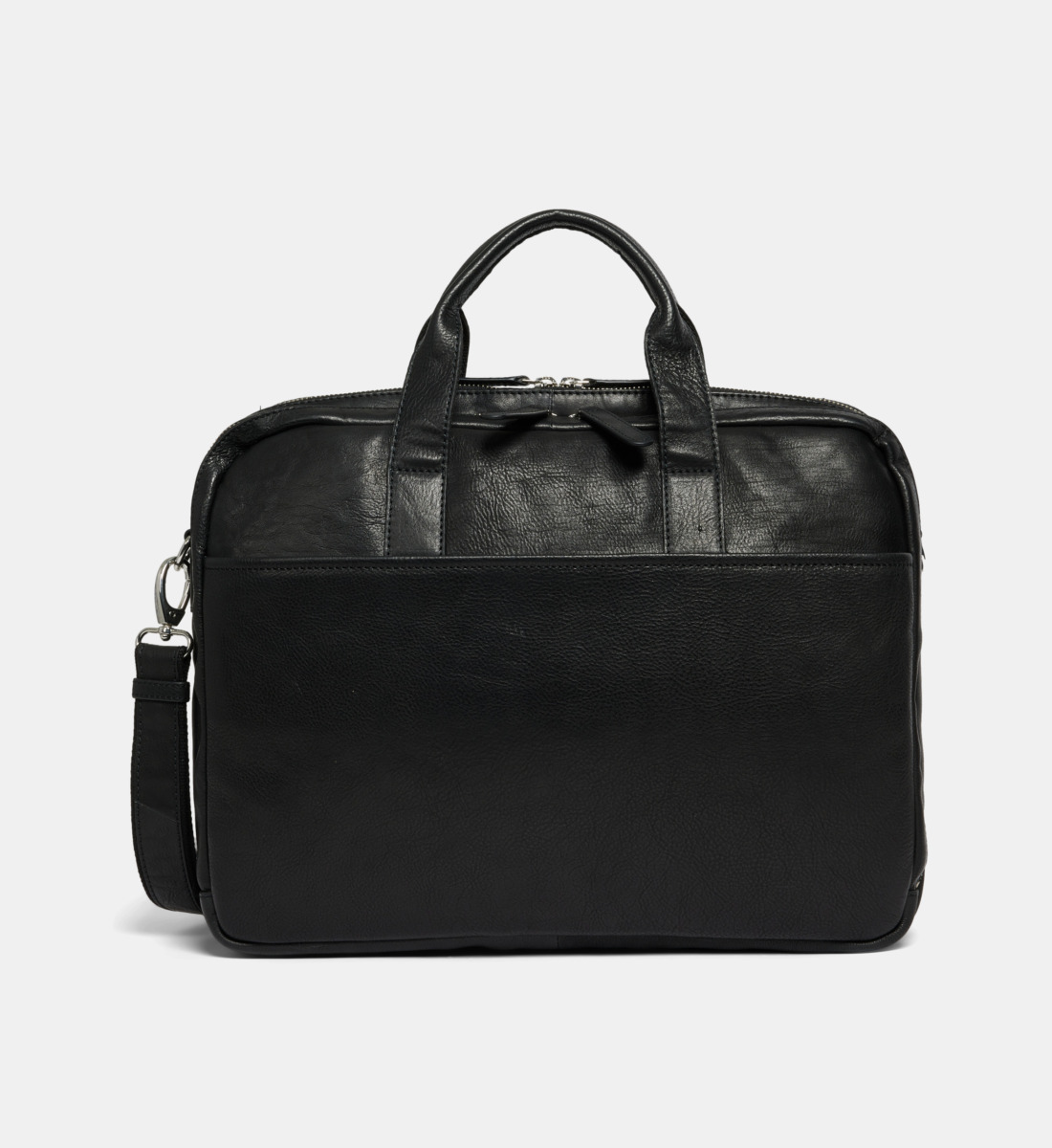 Sacoche Messager En Cuir Durable Pour Appareil Photo Et Ordinateur Portable - Taille Large, Marron