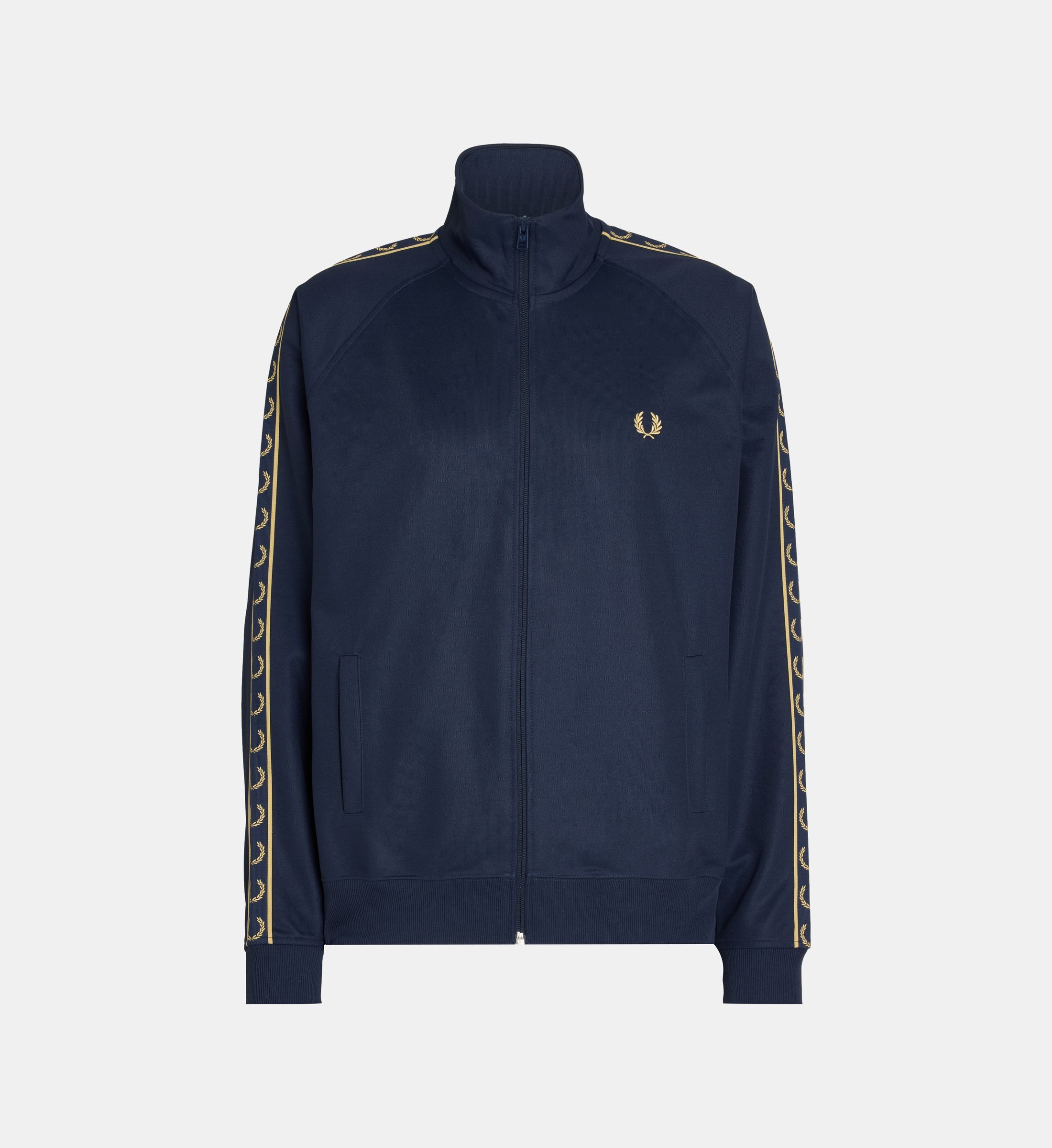 Sweat Fred Perry Bande Logo pour Homme Noire Noir - Prêt-à-Porter
