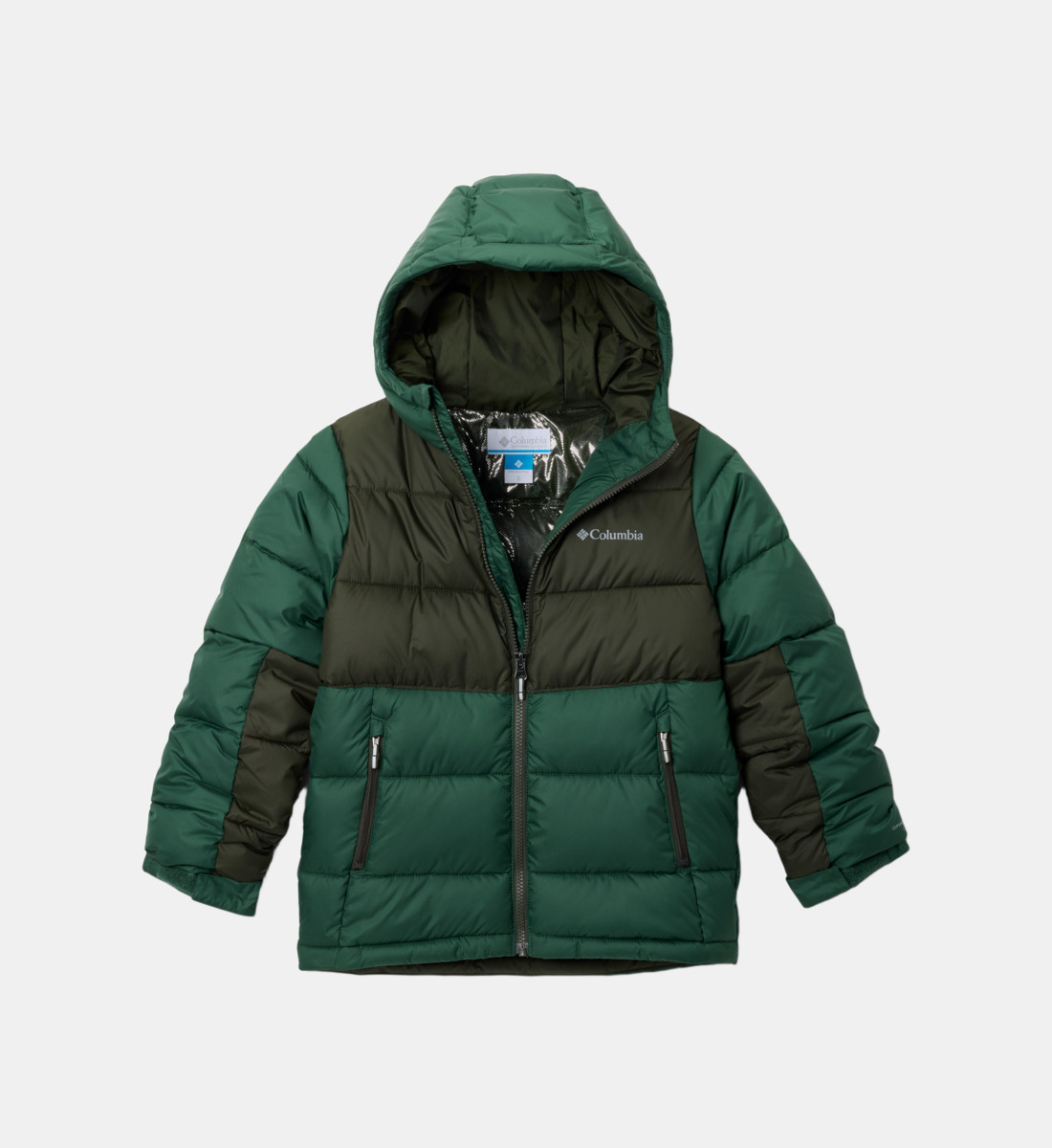 Veste Matelassée Vintage REI Coop - Taille M, Vert, à Capuche - Rétro USA, Très Bon état
